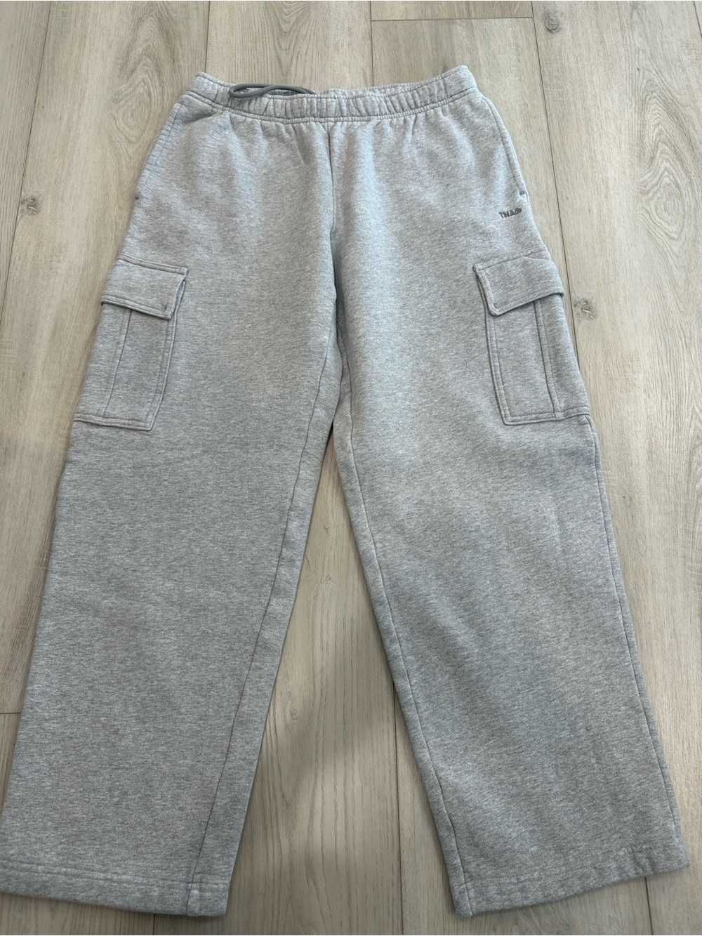 TNA Sweatfleece Joggers in Light Gray